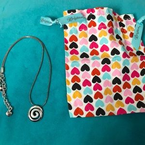 Brighton 16” Swirl Contemporary Necklace